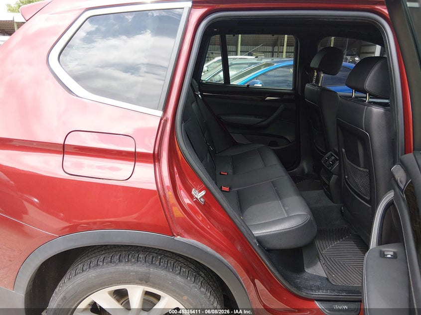 2013 BMW X3 VIN 5UXWX9C50D0A26915 IAAI salvage auction — NORMAL WEAR, Clear (Kansas), sold $1,850 on 2026-07-15 (photo 8)