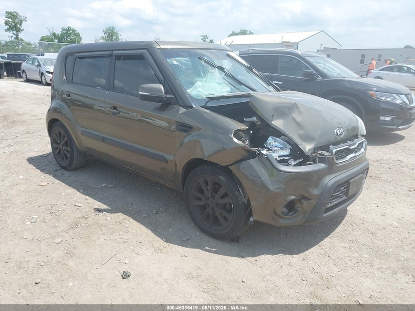 2012 Kia Soul VIN KNDJT2A67C7411093 IAAI salvage auction — FRONT END, Salvage (Tennessee), sold $350 on 2026-07-16 (photo 1)