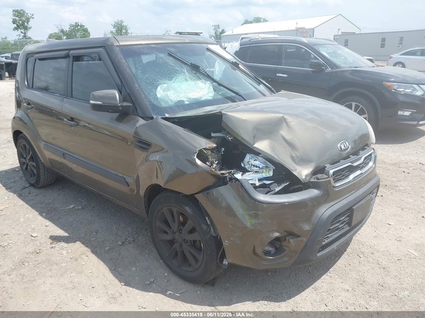 2012 Kia Soul VIN KNDJT2A67C7411093 IAAI salvage auction — FRONT END, Salvage (Tennessee), sold $350 on 2026-07-16 (photo 6)