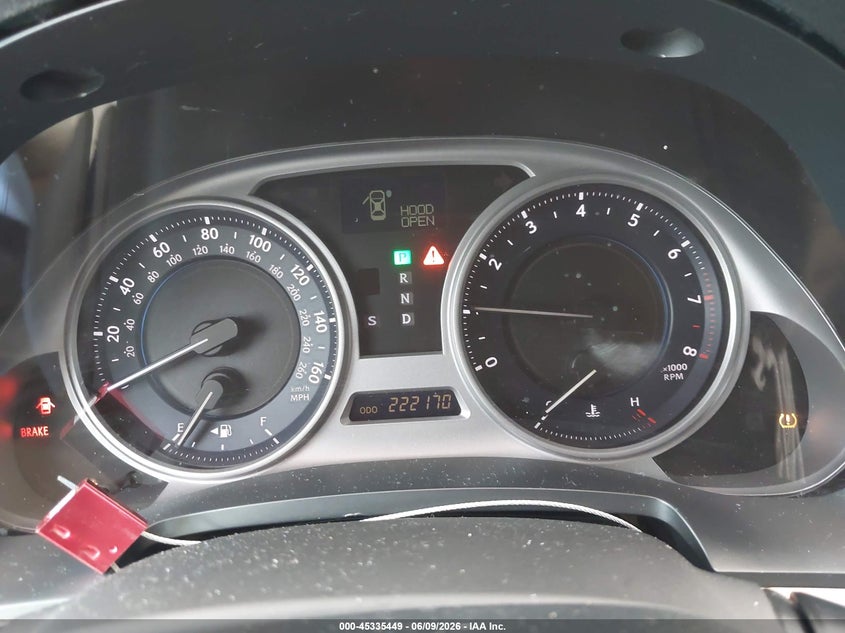 2007 Lexus Is 250 VIN JTHBK262475039919 IAAI salvage auction — LEFT & RIGHT, Rebuildable (Florida), sold $400 on 2026-07-09 (photo 7)