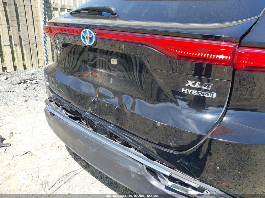 2021 Toyota Venza VIN JTEAAAAH6MJ054328 IAAI salvage auction — REAR END, Salvage Title, sold $15,000 on 2026-07-20 (photo 6)