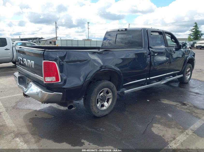 2016 Ram 2500 VIN 3C6UR5LL3GG134265 IAAI salvage auction — ROLLOVER, Wait Title, sold $3,150 on 2026-10-25 (photo 4)