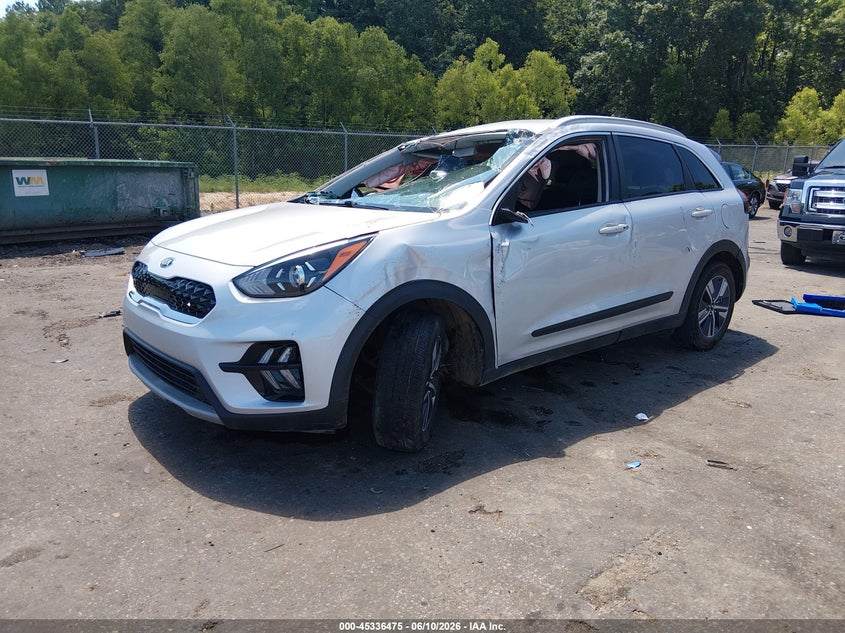 2020 Kia Niro VIN KNDCB3LC3L5439425 IAAI salvage auction — ROLLOVER, Salvage Title, sold $1,150 on 2026-08-02 (photo 2)