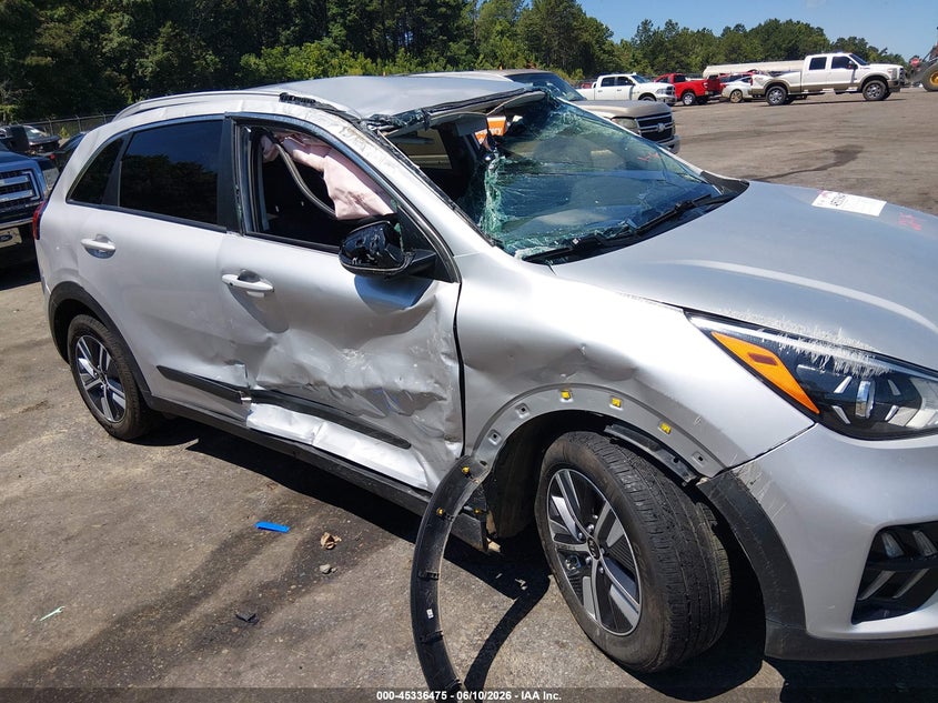 2020 Kia Niro VIN KNDCB3LC3L5439425 IAAI salvage auction — ROLLOVER, Salvage Title, sold $1,150 on 2026-08-02 (photo 6)