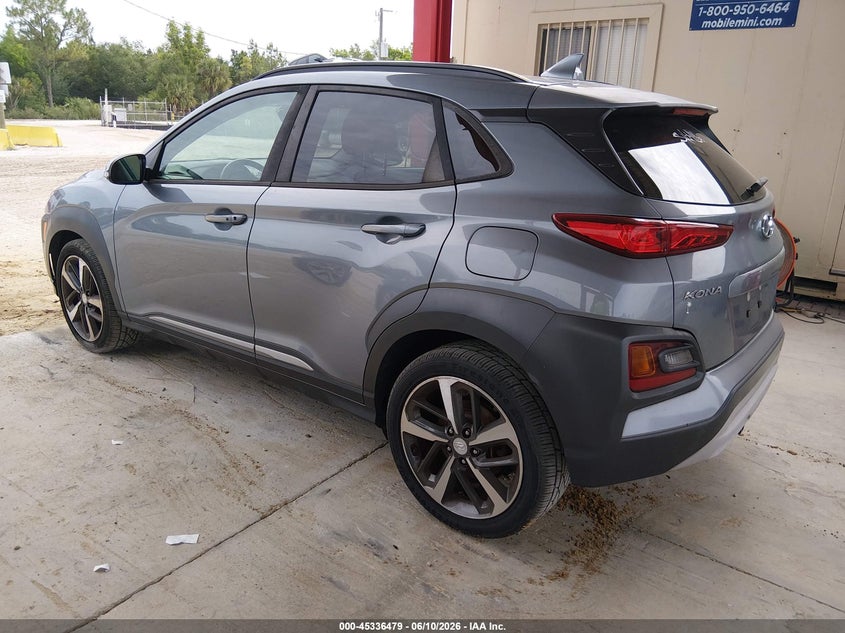 2018 Hyundai Kona VIN KM8K3CA56JU143259 IAAI salvage auction — NORMAL WEAR, Clear (Florida), sold $3,150 on 2026-07-07 (photo 3)