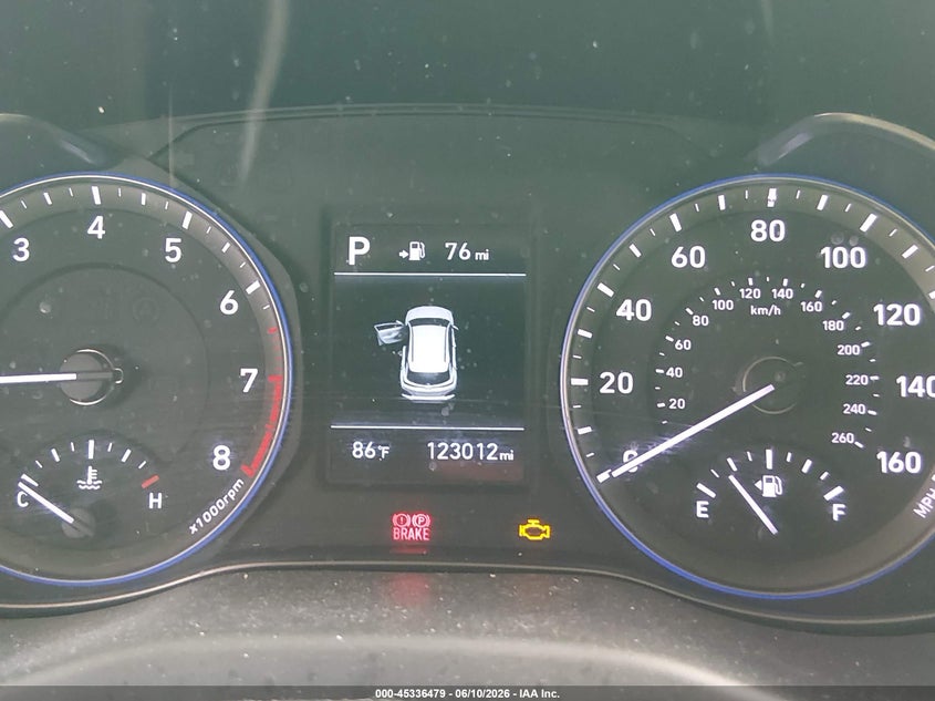 2018 Hyundai Kona VIN KM8K3CA56JU143259 IAAI salvage auction — NORMAL WEAR, Clear (Florida), sold $3,150 on 2026-07-07 (photo 7)