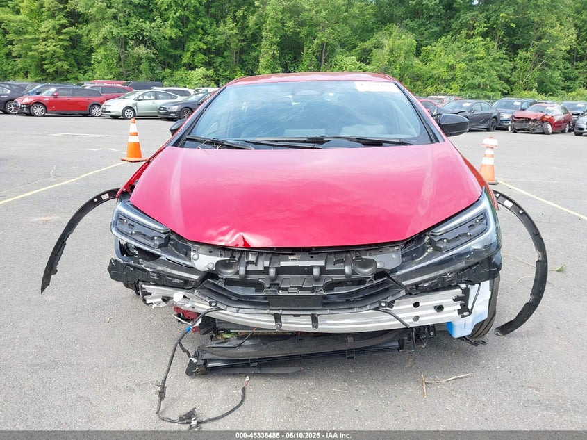 2024 Toyota Prius VIN JTDADABU3R3019605 IAAI salvage auction — FRONT END, Salvage (Connecticut), sold $4,500 on 2026-07-09 (photo 6)