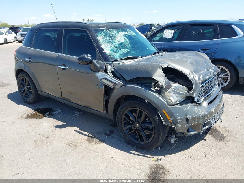 2012 Mini VIN WMWZC3C57CWL84140 IAAI salvage auction — FRONT END, Salvage Title, sold $25 on 2026-07-23 (photo 1)
