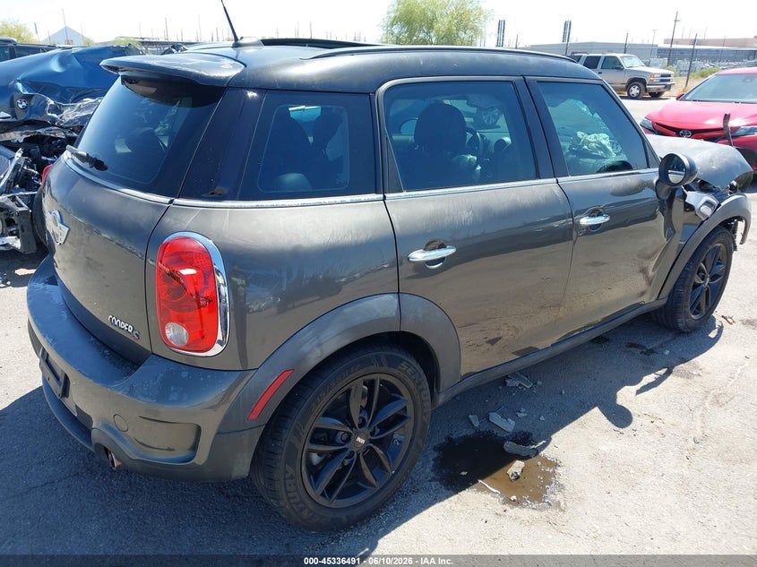 2012 Mini VIN WMWZC3C57CWL84140 IAAI salvage auction — FRONT END, Salvage Title, sold $25 on 2026-07-23 (photo 4)