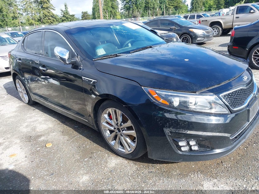 2014 Kia Optima VIN 5XXGR4A64EG342443 IAAI salvage auction — NORMAL WEAR, Salvage Title, sold $700 on 2026-07-15 (photo 1)