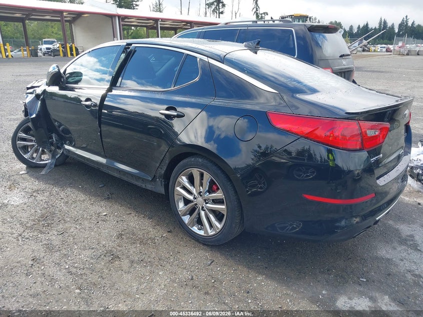 2014 Kia Optima VIN 5XXGR4A64EG342443 IAAI salvage auction — NORMAL WEAR, Salvage Title, sold $700 on 2026-07-15 (photo 3)