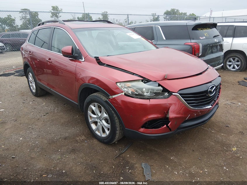 2013 Mazda Cx-9 VIN JM3TB2CA6D0409561 IAAI salvage auction — FRONT END, Salvage Title, sold $400 on 2026-07-09 (photo 1)