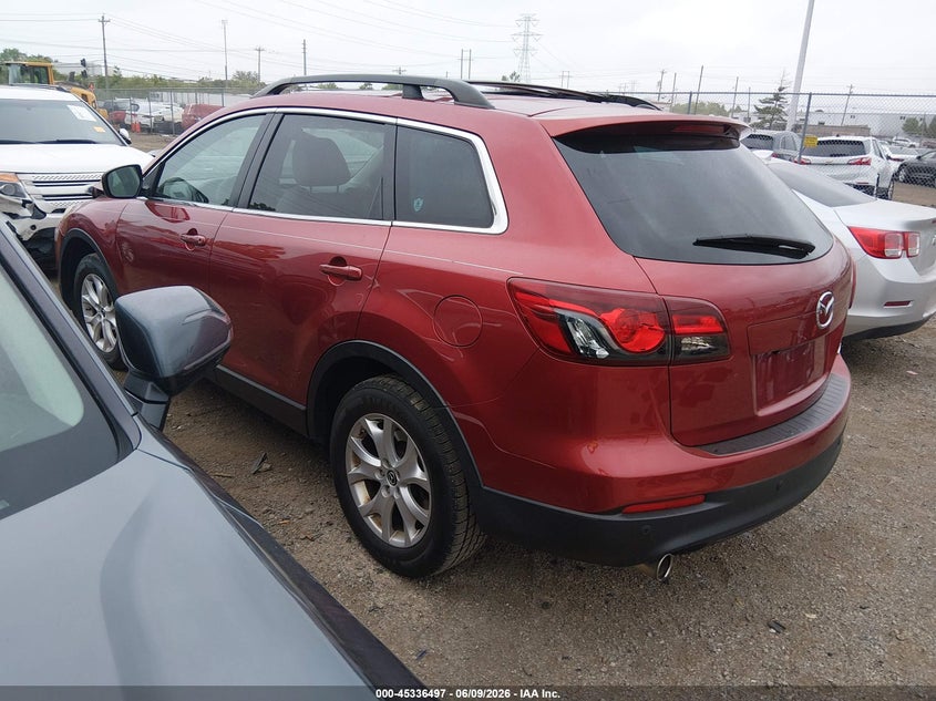 2013 Mazda Cx-9 VIN JM3TB2CA6D0409561 IAAI salvage auction — FRONT END, Salvage Title, sold $400 on 2026-07-09 (photo 3)