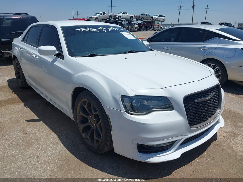 2017 Chrysler 300 VIN 2C3CCABG8HH664675 IAAI salvage auction — WATER/FLOOD, Salvage Title, sold $1,575 on 2026-08-25 (photo 1)