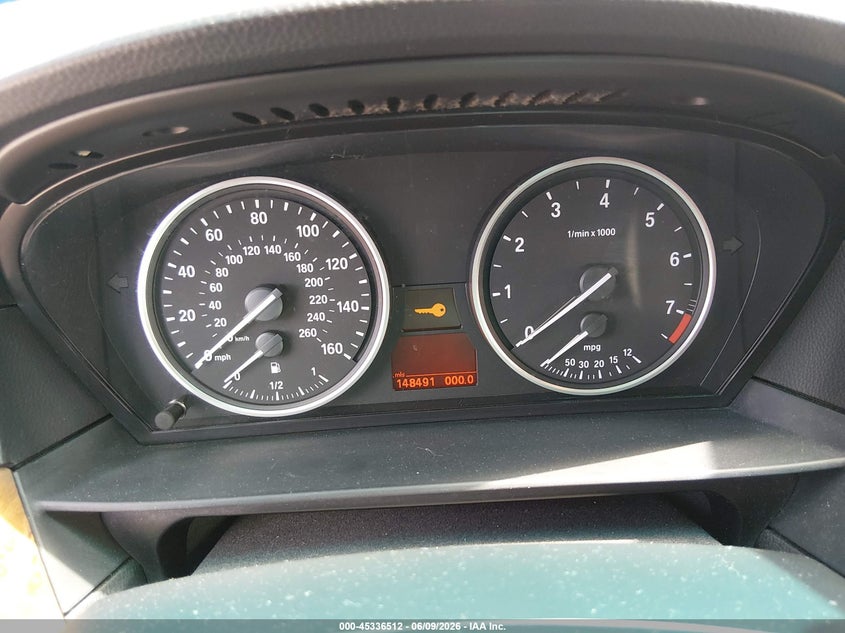 2008 BMW 5 series VIN WBANW135X8CZ81141 IAAI salvage auction — NORMAL WEAR, Original (Texas), sold $400 on 2026-07-29 (photo 7)