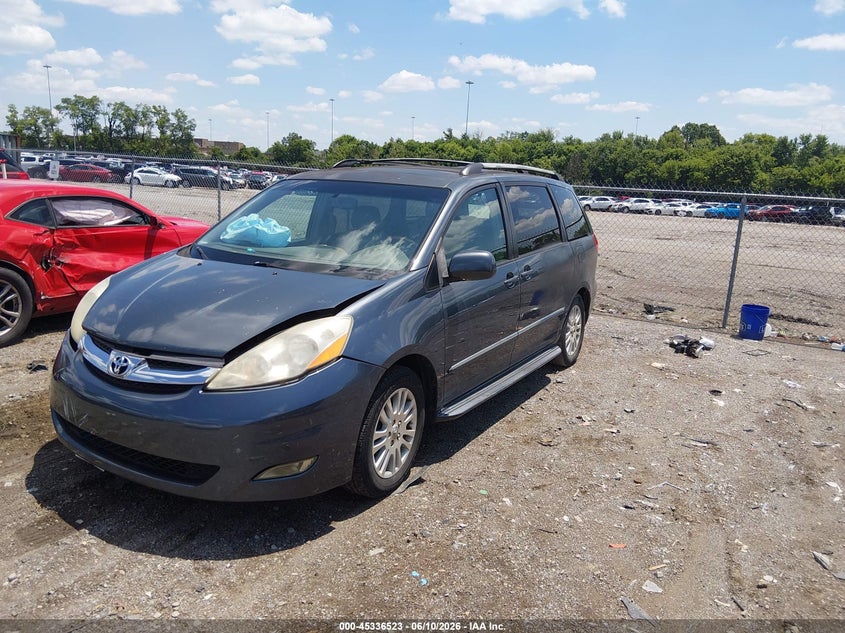 2007 Toyota Sienna VIN 5TDZK22CX7S053025 IAAI salvage auction — FRONT END, Salvage (Tennessee), sold $900 on 2026-07-16 (photo 2)
