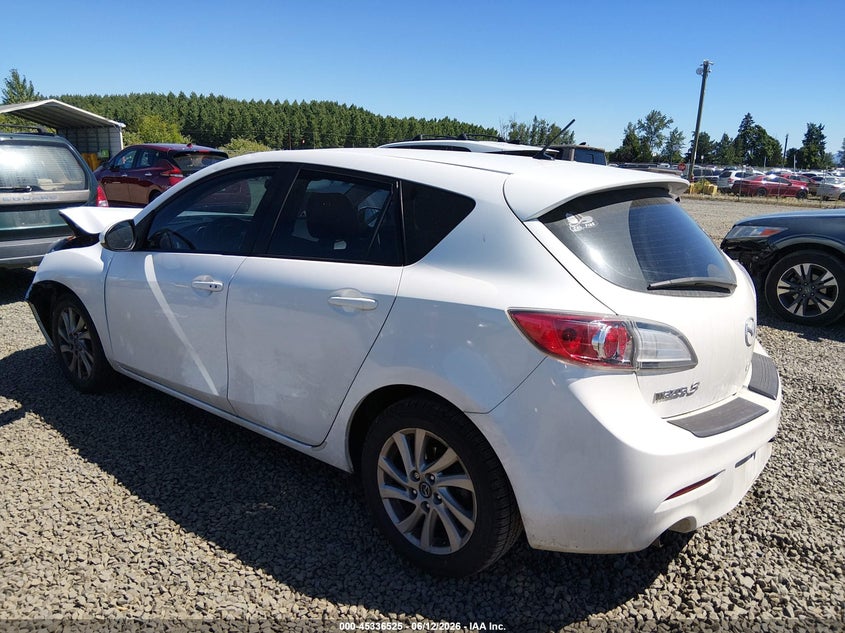 2013 Mazda 3 VIN JM1BL1MP6D1737555 IAAI salvage auction — FRONT END, Salvage (California), sold $425 on 2026-07-27 (photo 3)
