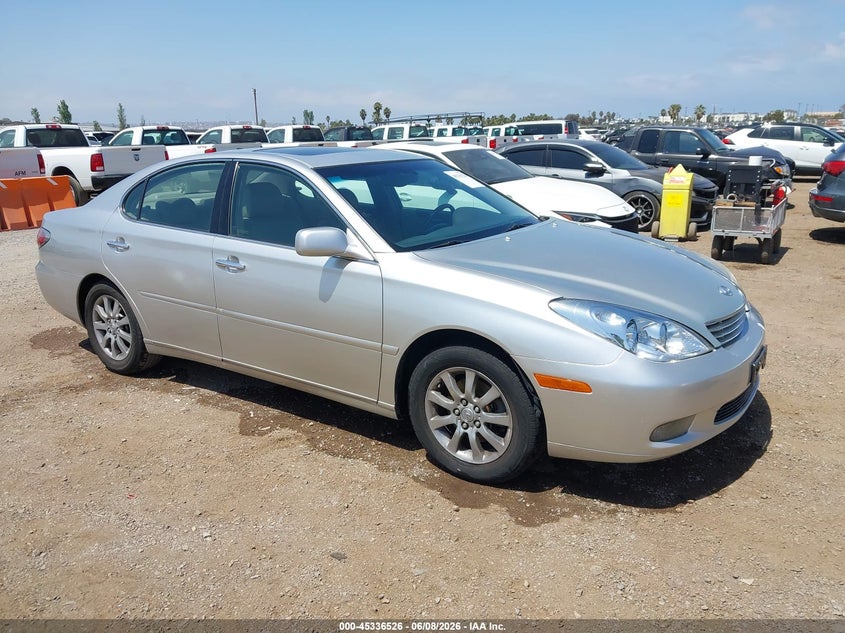 2003 Lexus ES VIN JTHBF30G030116128 IAAI salvage auction — NORMAL WEAR, Clear - Dealer Only (California), sold $275 on 2026-07-13 (photo 1)