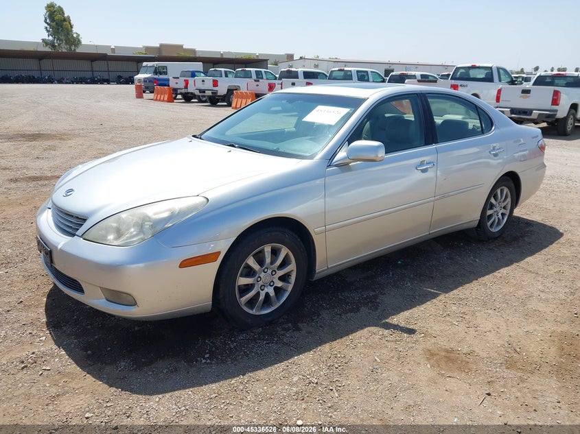 2003 Lexus ES VIN JTHBF30G030116128 IAAI salvage auction — NORMAL WEAR, Clear - Dealer Only (California), sold $275 on 2026-07-13 (photo 2)