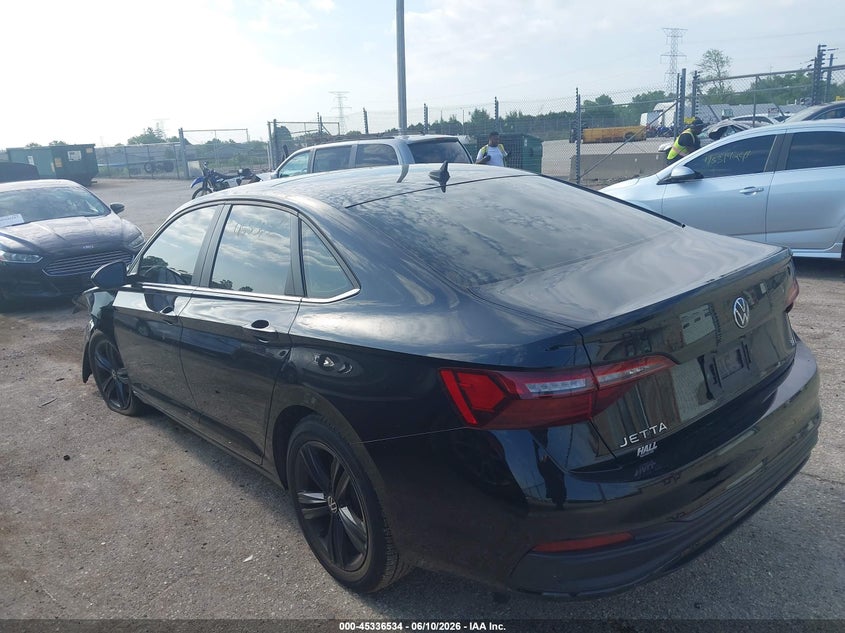 2024 Volkswagen Jetta VIN 3VW7M7BU6RM022443 IAAI salvage auction — LEFT FRONT, Salvage Title, sold $25 on 2026-07-31 (photo 3)