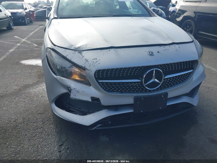 2018 Mercedes-benz Cla-klasse VIN WDDSJ4GB6JN640941 IAAI salvage auction — FRONT END, Salvage Title, sold $25 on 2026-07-30 (photo 6)