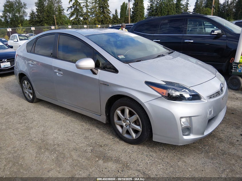 2010 Toyota Prius VIN JTDKN3DUXA0236195 IAAI salvage auction — SIDE, Clear (Washington), sold $800 on 2026-07-08 (photo 1)