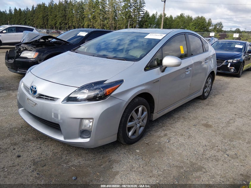2010 Toyota Prius VIN JTDKN3DUXA0236195 IAAI salvage auction — SIDE, Clear (Washington), sold $800 on 2026-07-08 (photo 2)