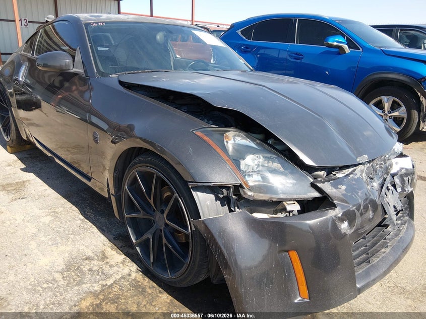 2004 Nissan 350z VIN JN1AZ34D84M103127 IAAI salvage auction — FRONT & REAR, Salvage (Texas), sold $675 on 2026-07-29 (photo 6)