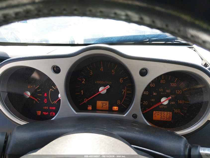 2004 Nissan 350z VIN JN1AZ34D84M103127 IAAI salvage auction — FRONT & REAR, Salvage (Texas), sold $675 on 2026-07-29 (photo 7)