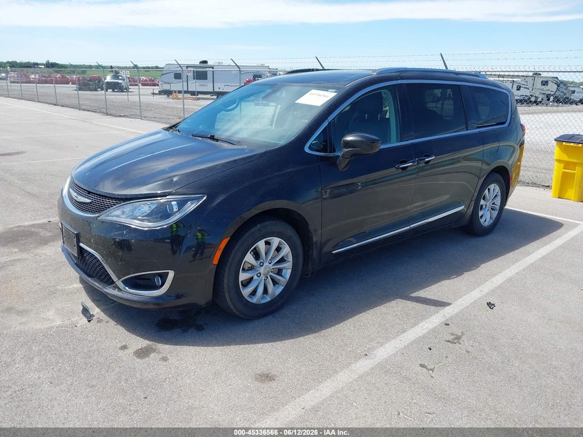 2018 Chrysler Pacifica VIN 2C4RC1BG8JR235932 IAAI salvage auction — HAIL, Certificate Of Title (Nebraska), sold $5,100 on 2026-07-11 (photo 2)