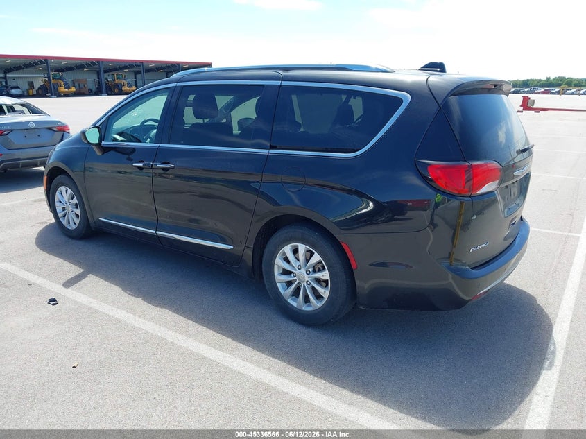 2018 Chrysler Pacifica VIN 2C4RC1BG8JR235932 IAAI salvage auction — HAIL, Certificate Of Title (Nebraska), sold $5,100 on 2026-07-11 (photo 3)