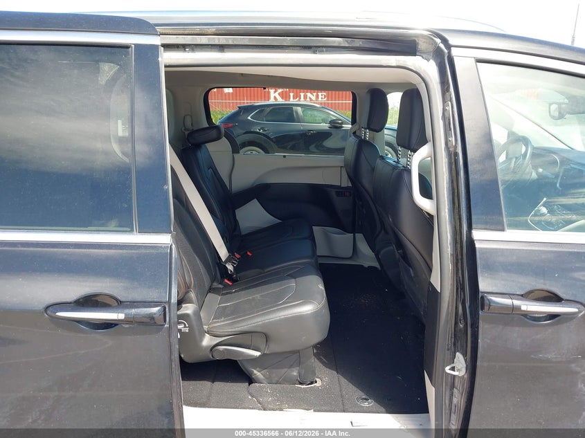 2018 Chrysler Pacifica VIN 2C4RC1BG8JR235932 IAAI salvage auction — HAIL, Certificate Of Title (Nebraska), sold $5,100 on 2026-07-11 (photo 8)