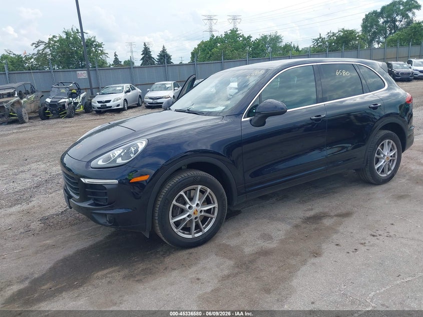 2016 Porsche Cayenne VIN WP1AA2A25GKA11280 IAAI salvage auction — FRONT END, Salvage (Illinois), sold $7,450 on 2026-07-20 (photo 2)