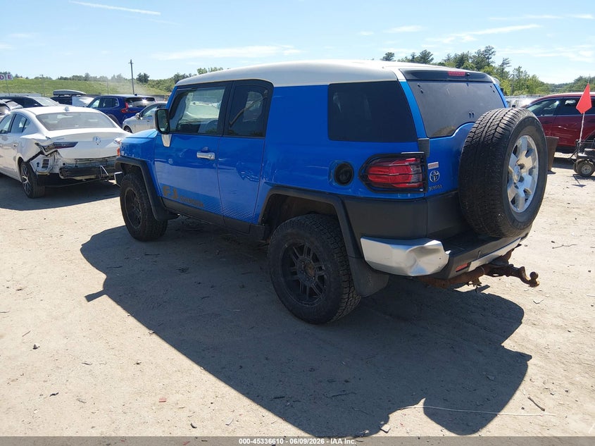 2007 Toyota Fj cruiser VIN JTEBU11F270041807 IAAI salvage auction — NORMAL WEAR, Original (New Hampshire), sold $2,150 on 2026-07-08 (photo 3)