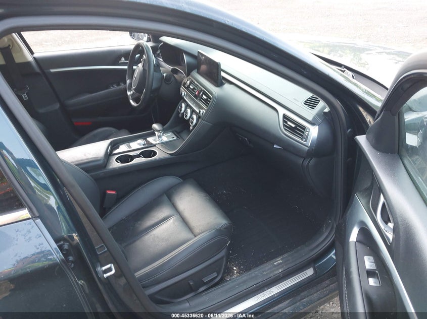 2022 Genesis G70 VIN KMTG34TA6NU101188 IAAI salvage auction — RIGHT FRONT, Salvage Title, sold $5,850 on 2026-07-28 (photo 5)