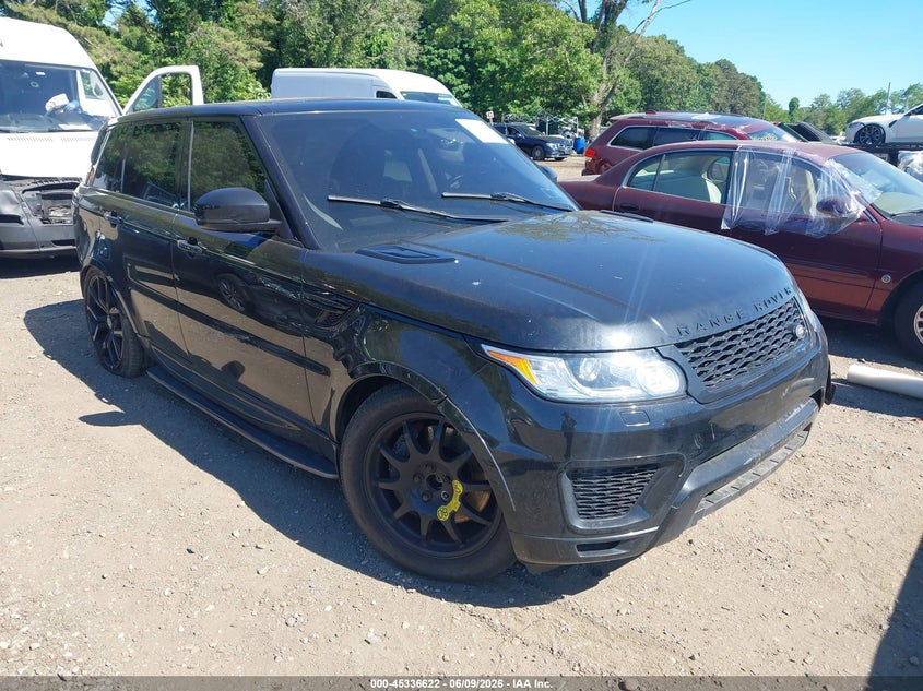 2014 Land rover Range rover sport VIN SALWR2EF4EA301809 IAAI salvage auction — FRONT END, Salvage Title, sold $2,650 on 2026-09-15 (photo 1)