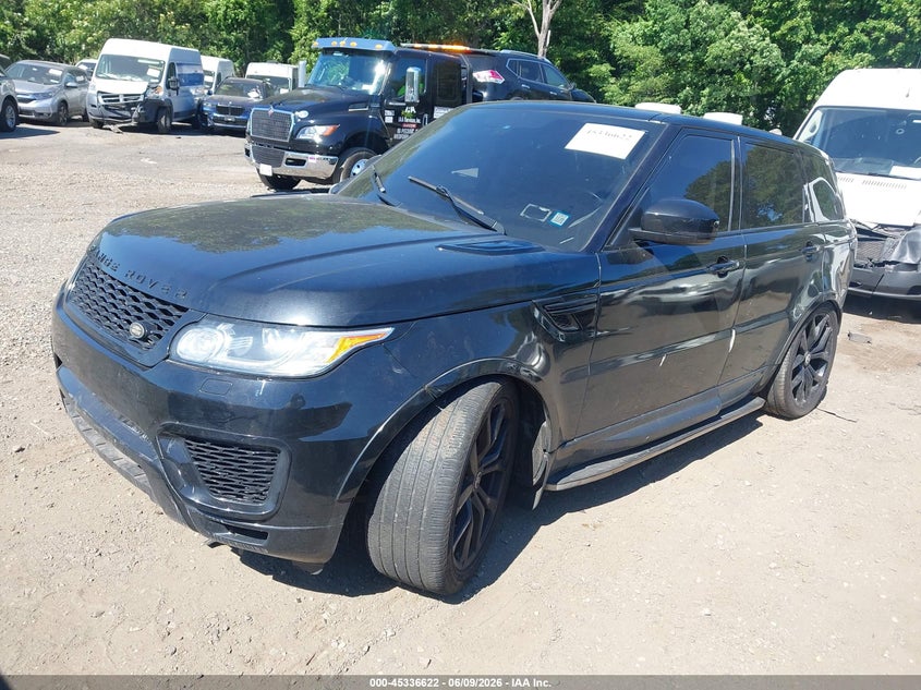 2014 Land rover Range rover sport VIN SALWR2EF4EA301809 IAAI salvage auction — FRONT END, Salvage Title, sold $2,650 on 2026-09-15 (photo 2)