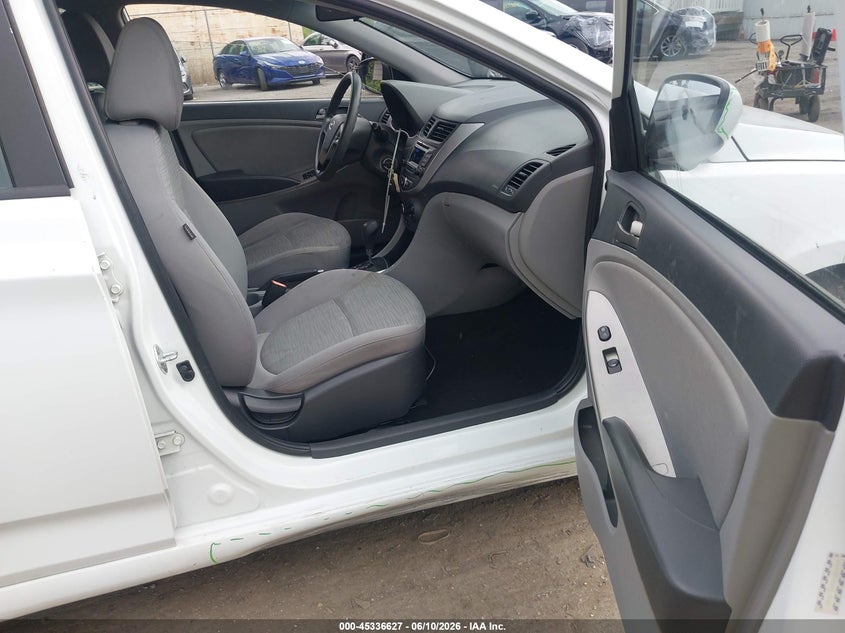 2016 Hyundai Accent VIN KMHCT5AE0GU246959 IAAI salvage auction — LEFT & RIGHT, Salvage - Greater Than 75% (Maryland), sold $800 on 2026-07-14 (photo 5)