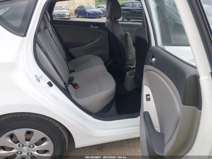 2016 Hyundai Accent VIN KMHCT5AE0GU246959 IAAI salvage auction — LEFT & RIGHT, Salvage - Greater Than 75% (Maryland), sold $800 on 2026-07-14 (photo 8)