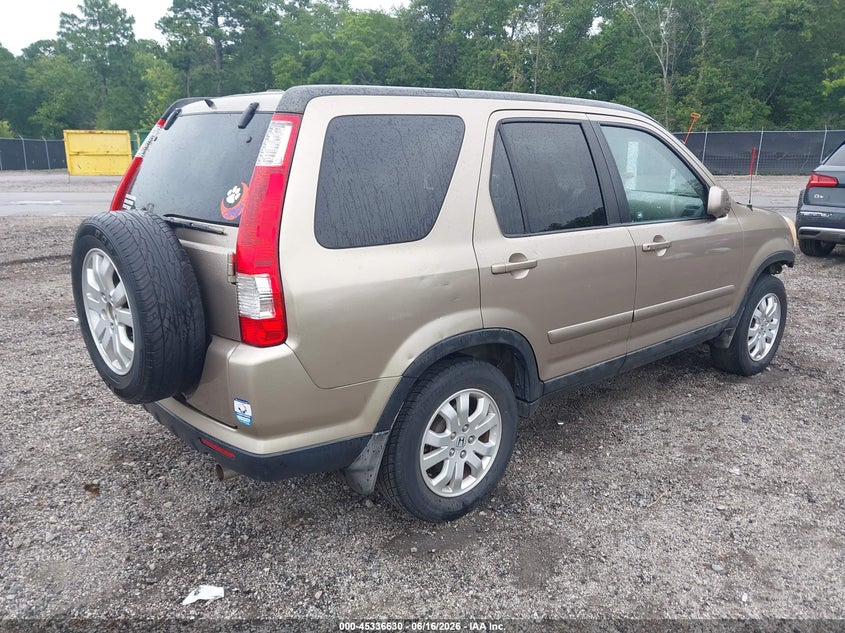 2006 Honda Cr-v VIN SHSRD78976U437083 IAAI salvage auction — FRONT END, Clear (South Carolina), sold $925 on 2026-07-14 (photo 4)