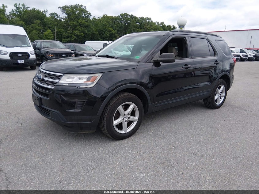 2018 Ford Explorer VIN 1FM5K8BH3JGC45316 IAAI salvage auction — NORMAL WEAR, Sf97 (Maryland), sold $9,400 on 2026-07-21 (photo 2)