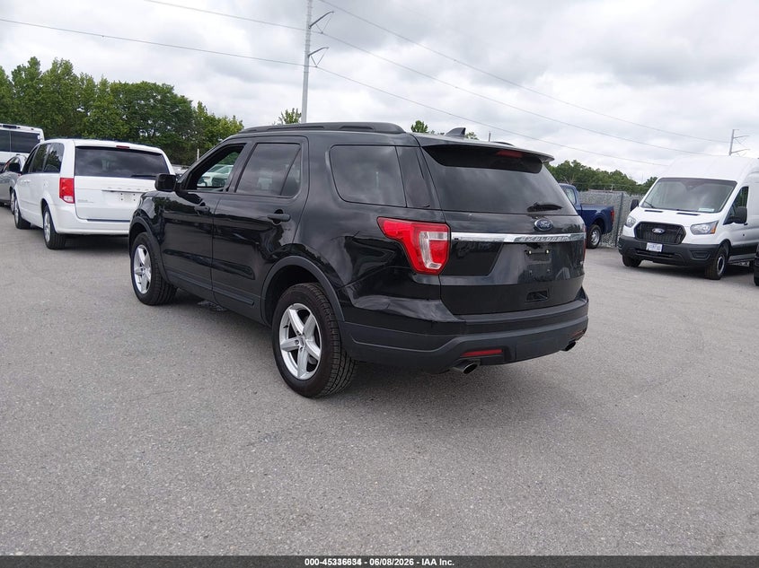 2018 Ford Explorer VIN 1FM5K8BH3JGC45316 IAAI salvage auction — NORMAL WEAR, Sf97 (Maryland), sold $9,400 on 2026-07-21 (photo 3)