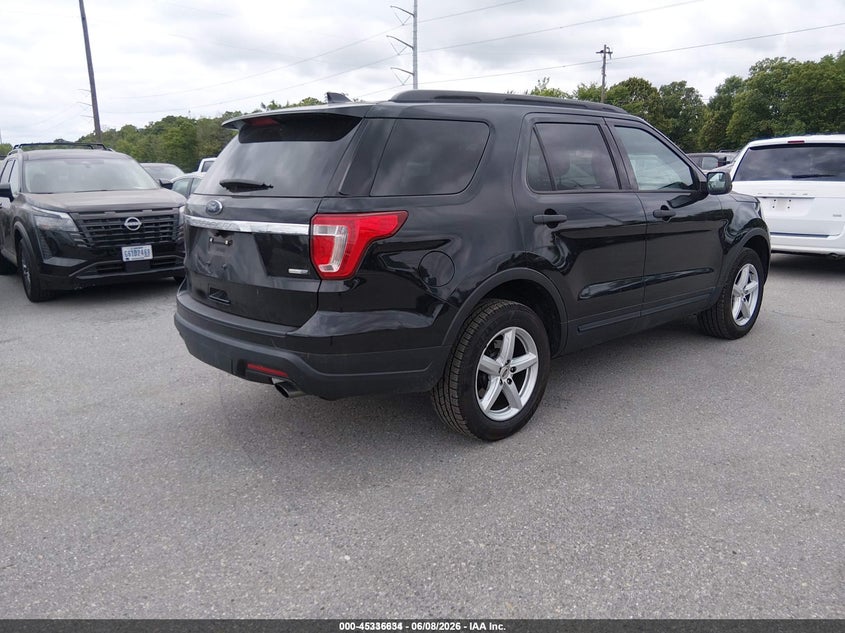 2018 Ford Explorer VIN 1FM5K8BH3JGC45316 IAAI salvage auction — NORMAL WEAR, Sf97 (Maryland), sold $9,400 on 2026-07-21 (photo 4)