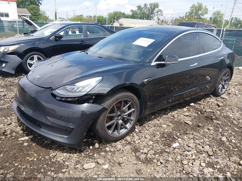 2018 Tesla Model 3 VIN 5YJ3E1EA5JF071011 IAAI salvage auction — RIGHT SIDE, Salvage (Ohio), sold $3,200 on 2026-07-08 (photo 2)