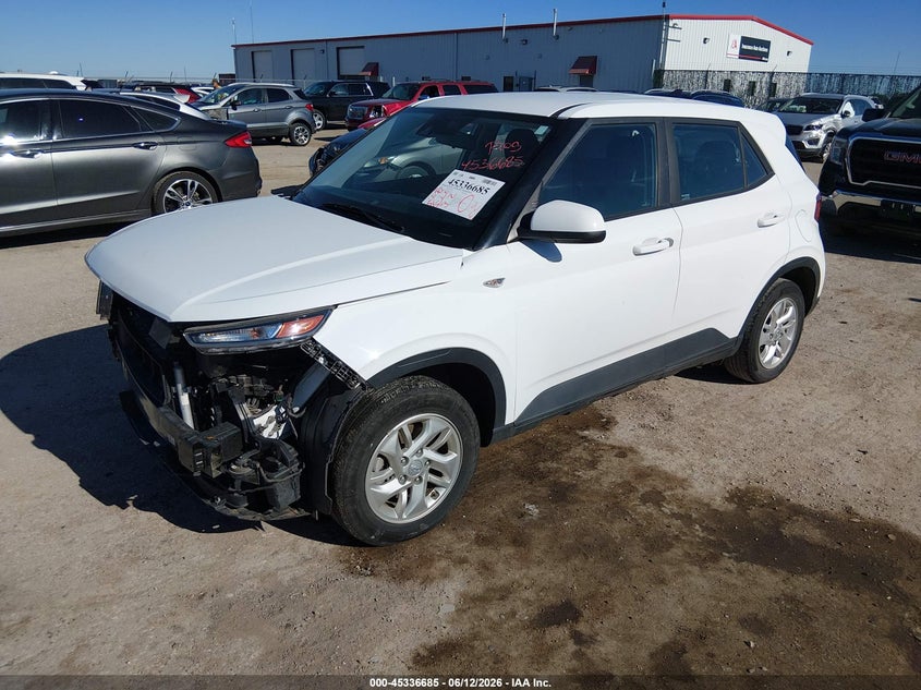 2021 Hyundai Venue VIN KMHRB8A35MU126261 IAAI salvage auction — FRONT END, Salvage Title, sold $2,950 on 2026-07-24 (photo 2)