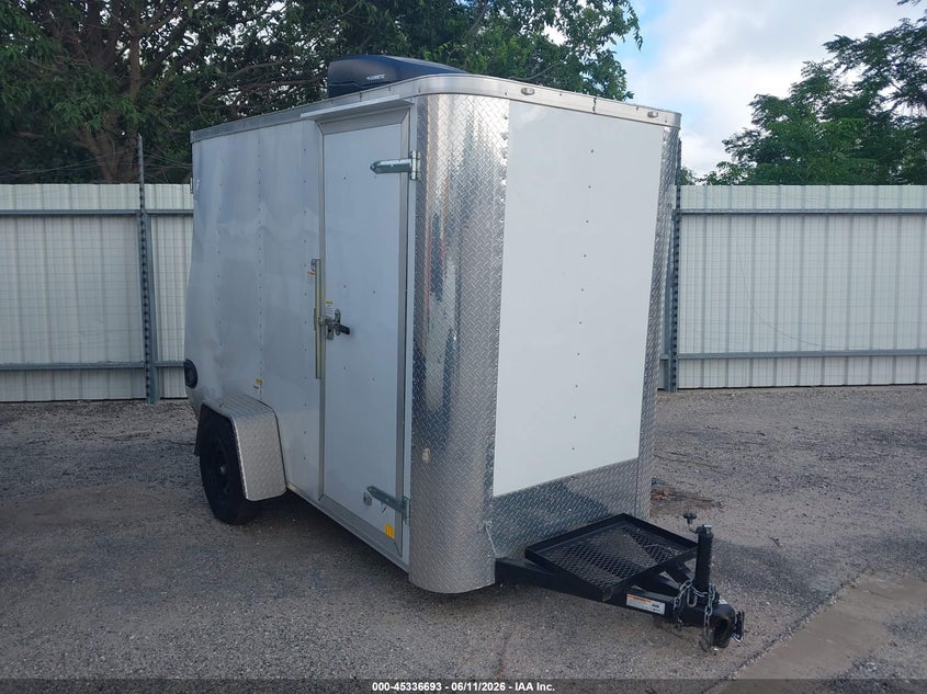 2023 Cargo Craft VIN 4D6EB1014PC064770 IAAI salvage auction — REAR END, Salvage (Texas), sold $275 on 2026-07-13 (photo 1)