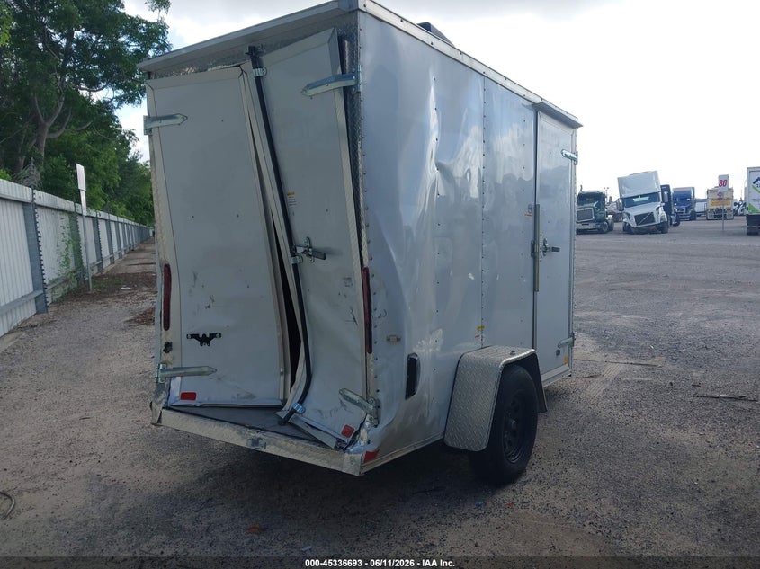 2023 Cargo Craft VIN 4D6EB1014PC064770 IAAI salvage auction — REAR END, Salvage (Texas), sold $275 on 2026-07-13 (photo 4)