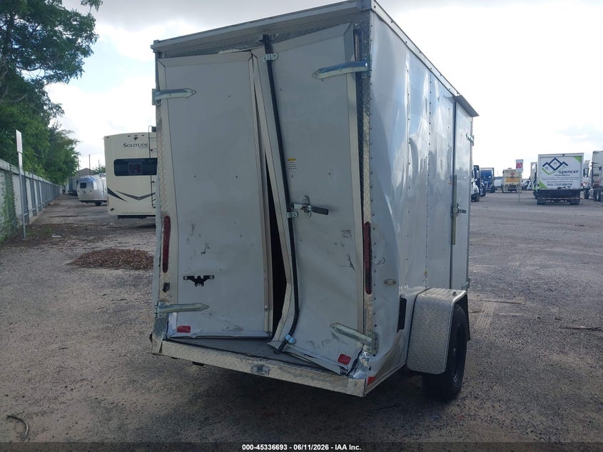 2023 Cargo Craft VIN 4D6EB1014PC064770 IAAI salvage auction — REAR END, Salvage (Texas), sold $275 on 2026-07-13 (photo 6)