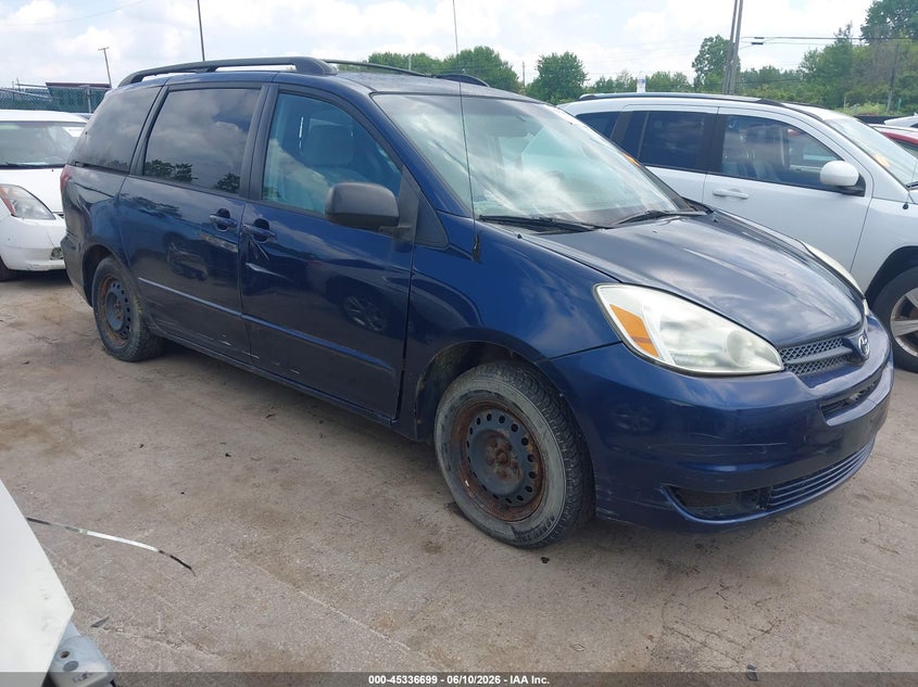2005 Toyota Sienna VIN 5TDZA23C75S276315 IAAI salvage auction — NORMAL WEAR, Original (Ohio), sold $725 on 2026-07-14 (photo 1)