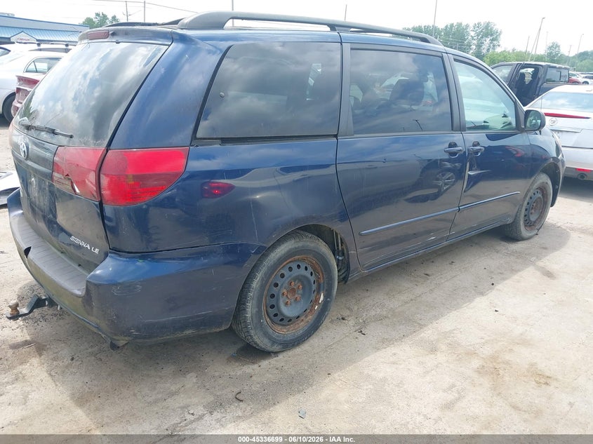 2005 Toyota Sienna VIN 5TDZA23C75S276315 IAAI salvage auction — NORMAL WEAR, Original (Ohio), sold $725 on 2026-07-14 (photo 4)
